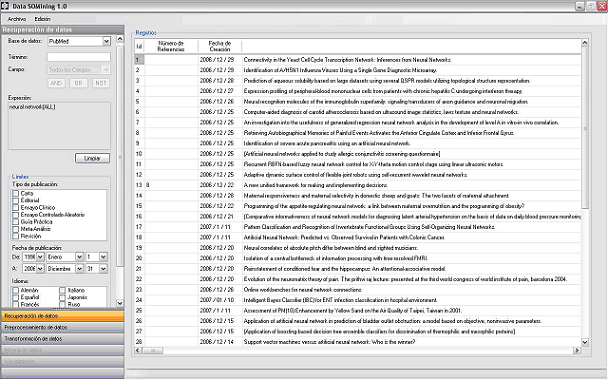 Recuperación de datos